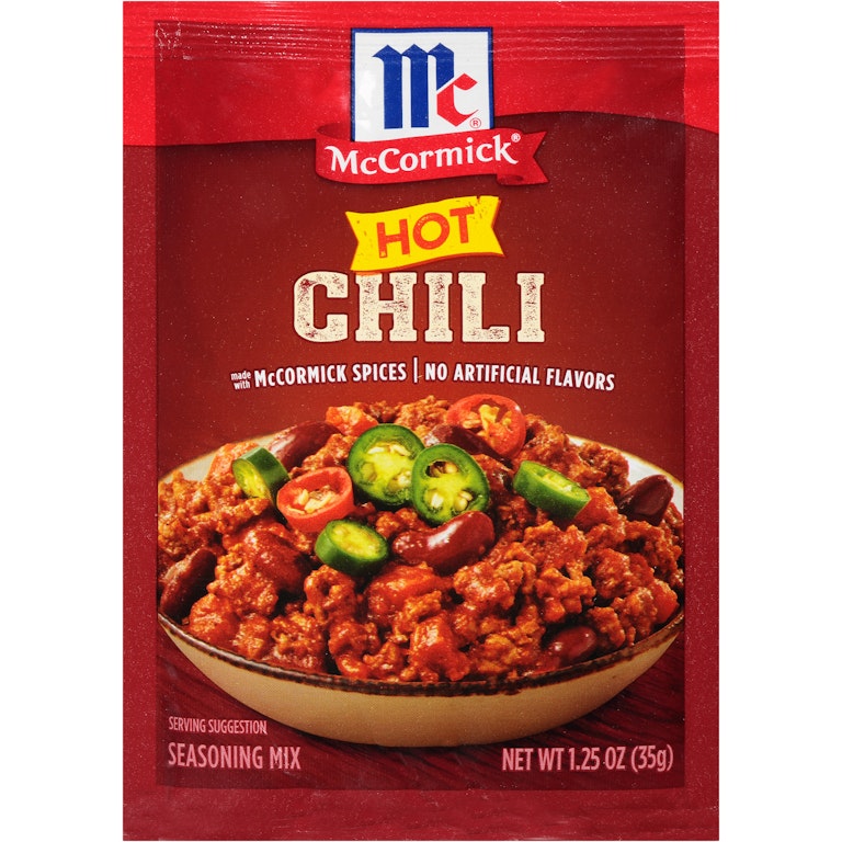 McCormick Chili Seasoning Mix Hot Giant Eagle Because It