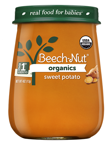 Beech-Nut Organics Stage Organic Baby Food, Sweet Potato, oz