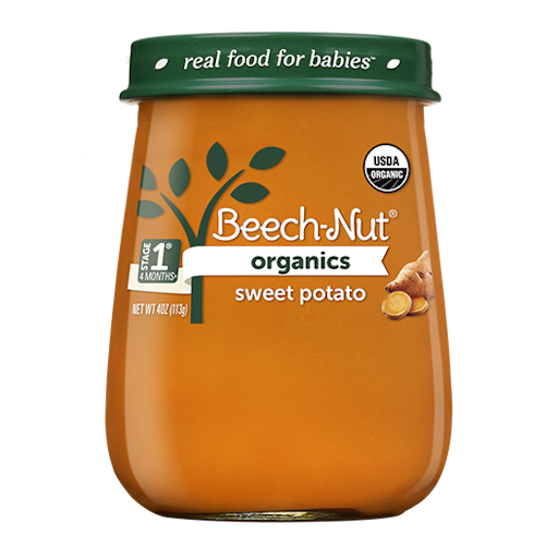 Beech-Nut Organics Stage Organic Baby Food, Sweet Potato, oz