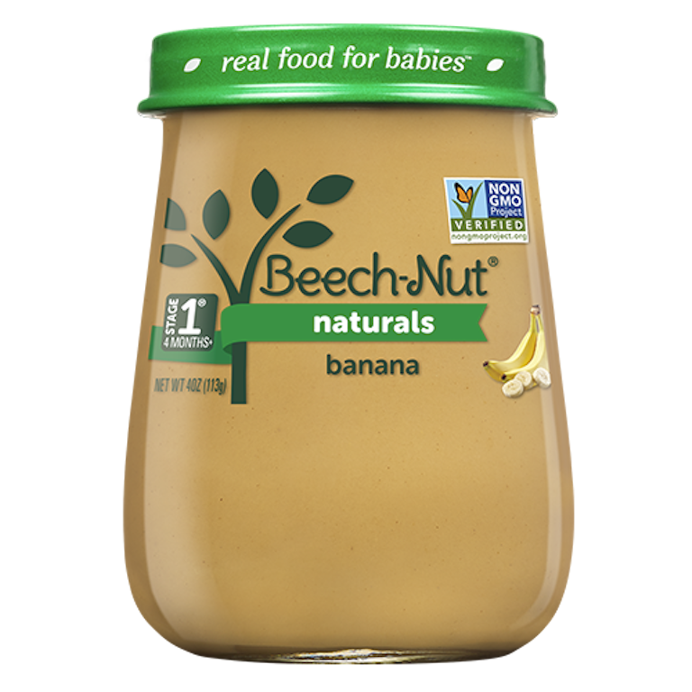 Beech-Nut Naturals Stage Baby Food, Banana, oz Jar Giant