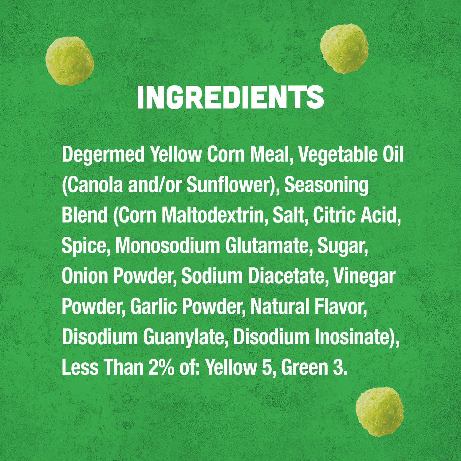 Vlasic Pickle Balls, Dill Pickle Flavored Corn Puffs, 2 oz