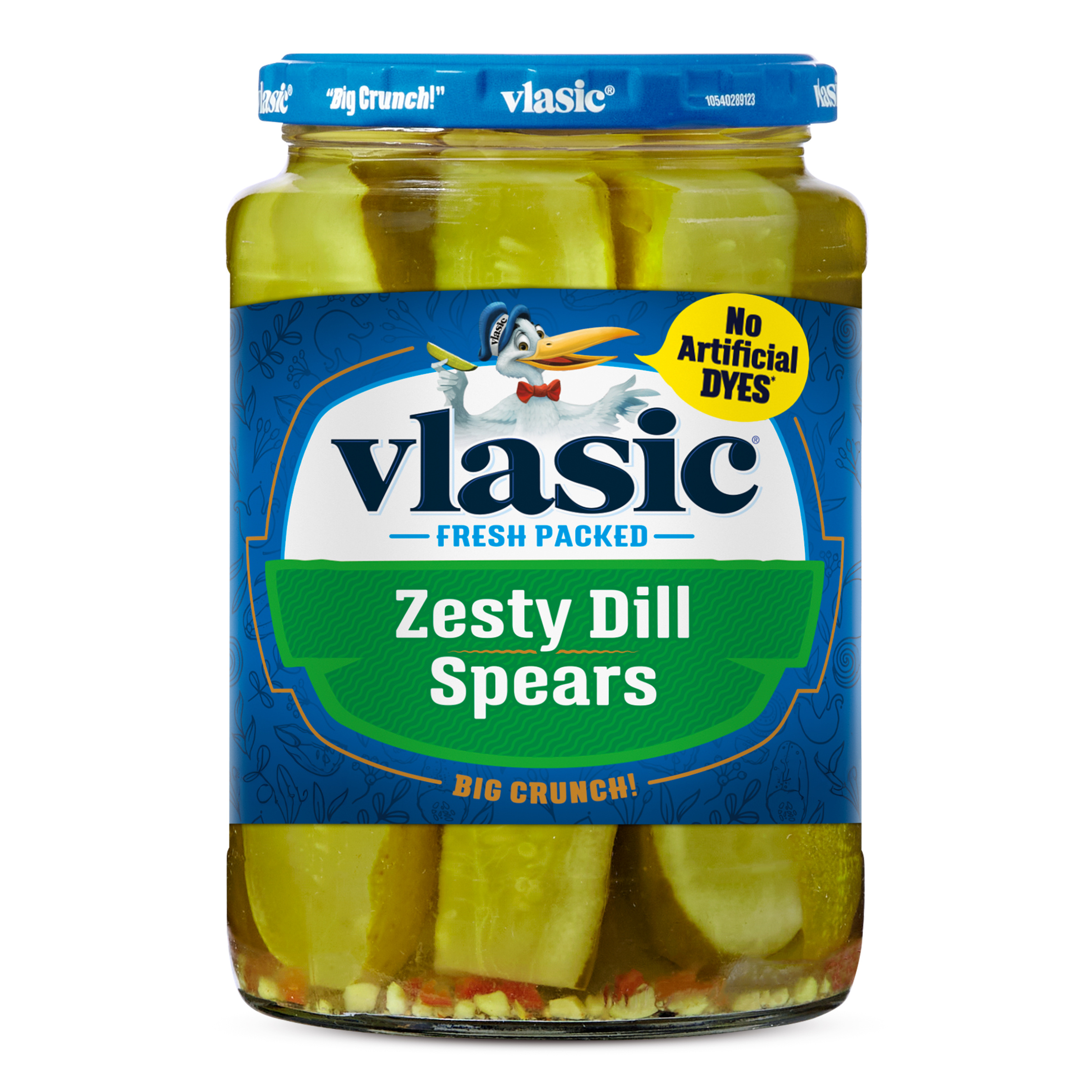 Vlasic Zesty Dill Pickle Spears, Keto Friendly, 24 fl. oz. | Giant
