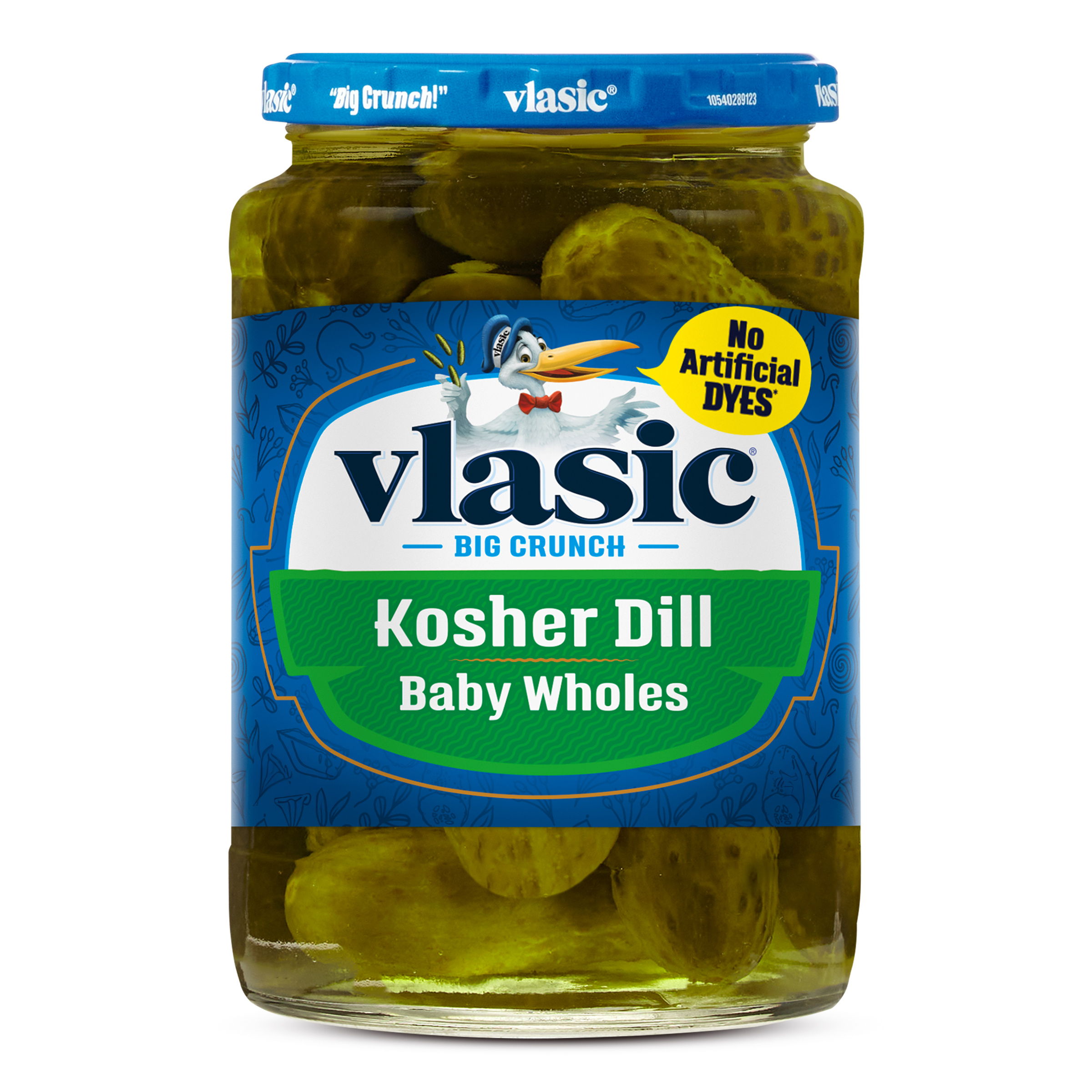 Vlasic Snack'mms Kosher Dill Mini Pickles, Keto Friendly, 16 fl