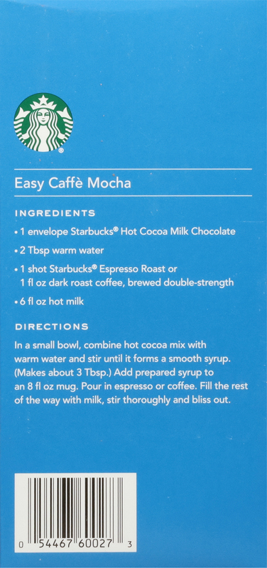 Starbucks Hot Cocoa Mix, Milk Chocolate | Giant Eagle | Because It