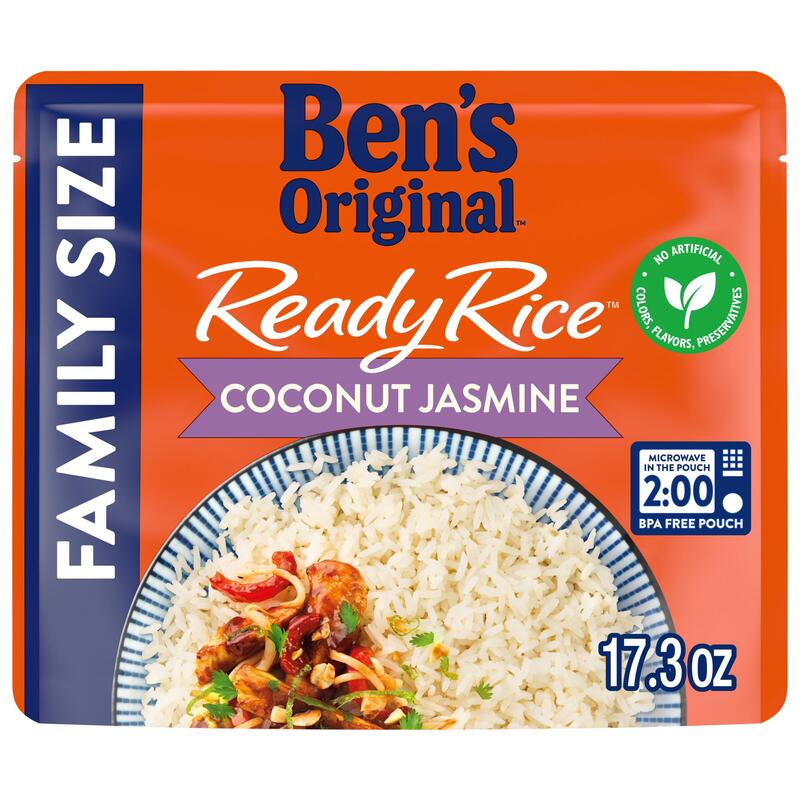 Ben's Original Rice, Coconut Jasmine, Family Size | Giant Eagle