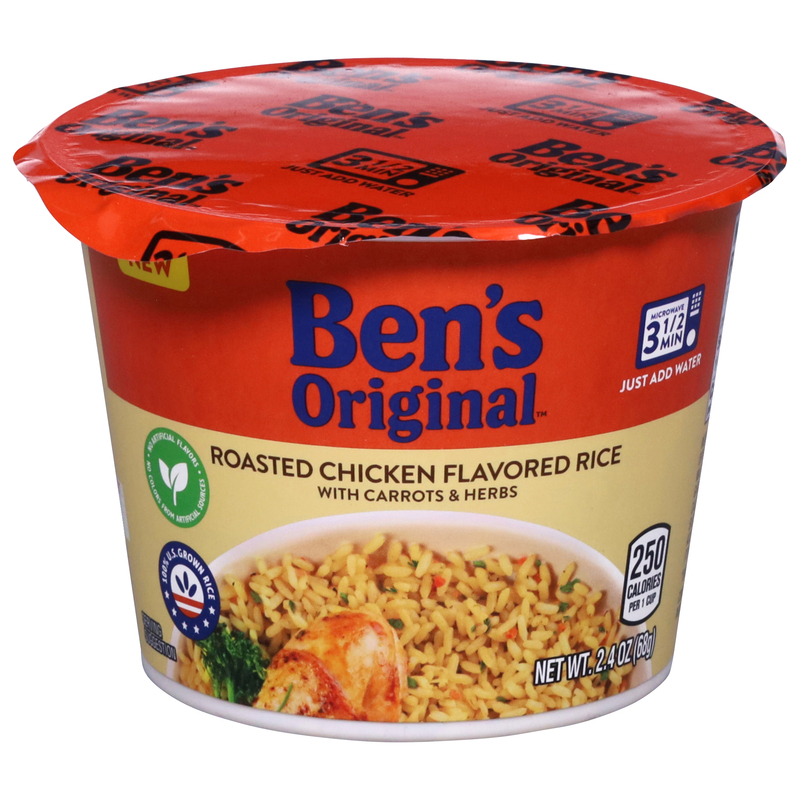 Ben's Original Roasted Chicken Flavored Rice with Carrots & Herbs