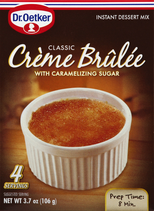 Dr. Oetker Instant Dessert Mix, Classic Creme Brulee | Giant Eagle