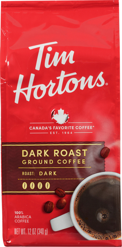 Tim Hortons Coffee, Ground, Dark Medium Roast, Colombian | Giant