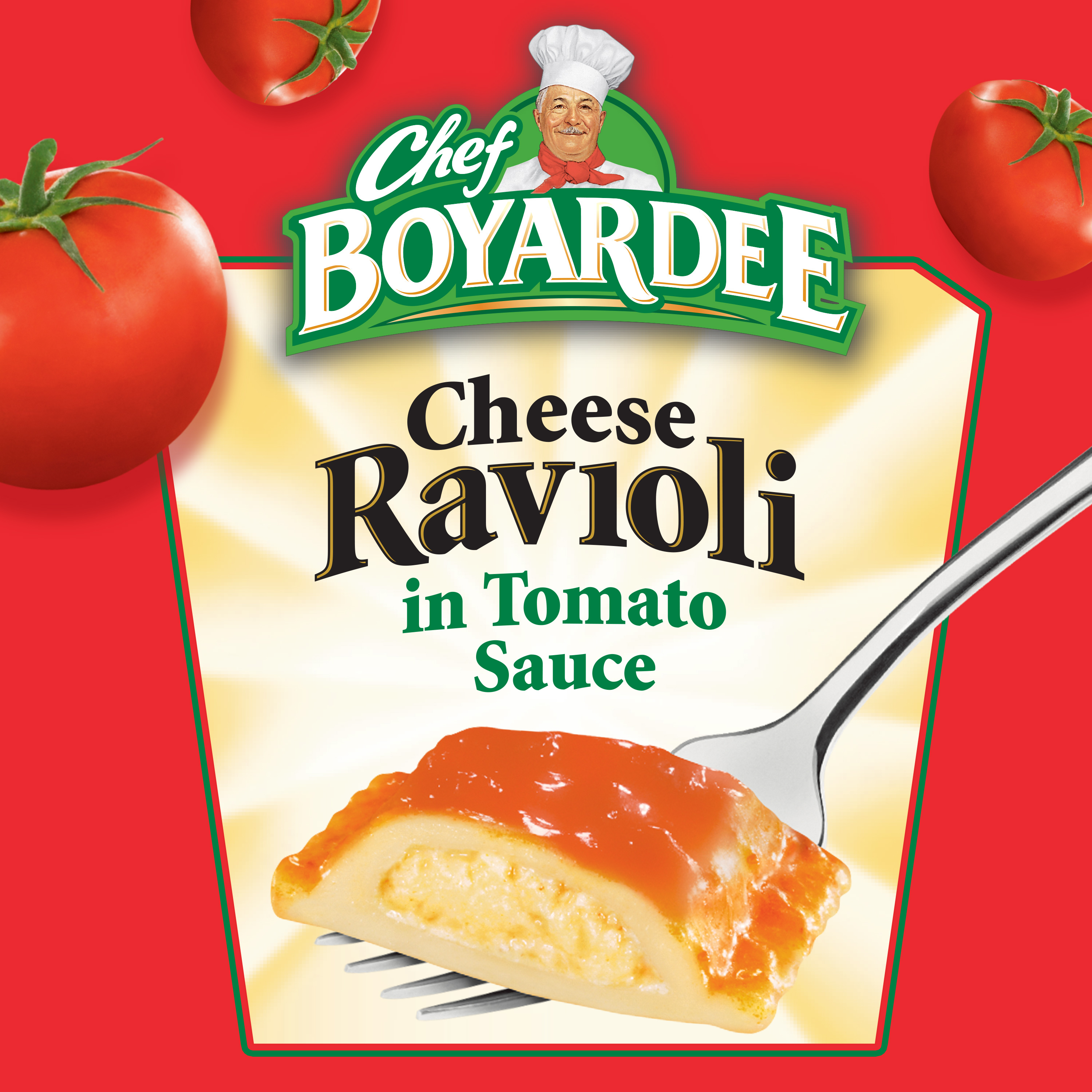 Chef Boyardee Cheese Ravioli in Tomato Sauce, Ready-to-Eat Meal