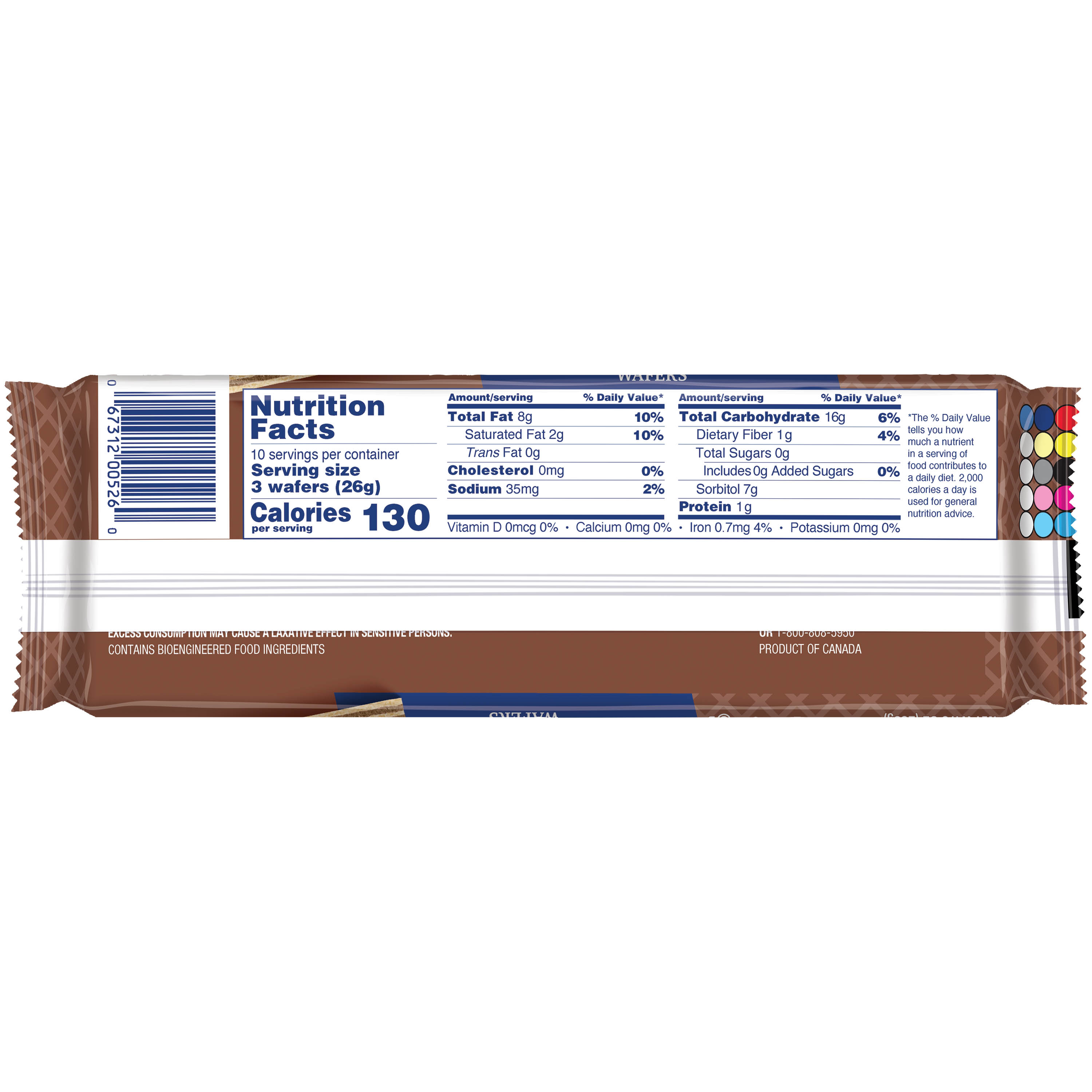 VOORTMAN Bakery Zero Sugar Chocolate Wafer Cookies 9 oz | Giant