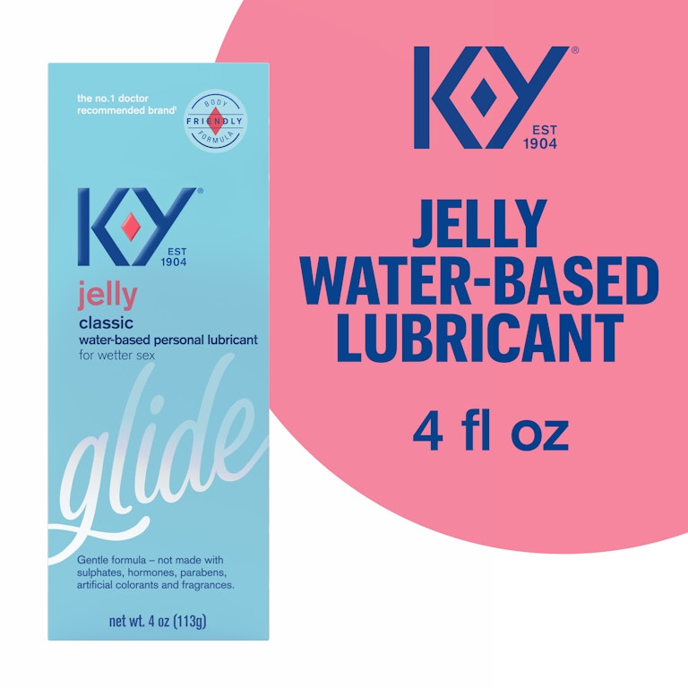 K-Y Jelly Personal Lubricant, Body-Friendly Water-Based Formula, Safe for Anal Sex, Safe to Use with Latex Condoms. Glide into a Wetter, Better Experience Every | Giant Eagle | Because It Matters | K-Y Jelly Personal Lubricant, Body-Friendly Water-Based Formula, Safe for Anal Sex, Safe to Use with Latex Condoms. Glide into a Wetter, Better Experience Every | Giant Eagle | Because It Matters |