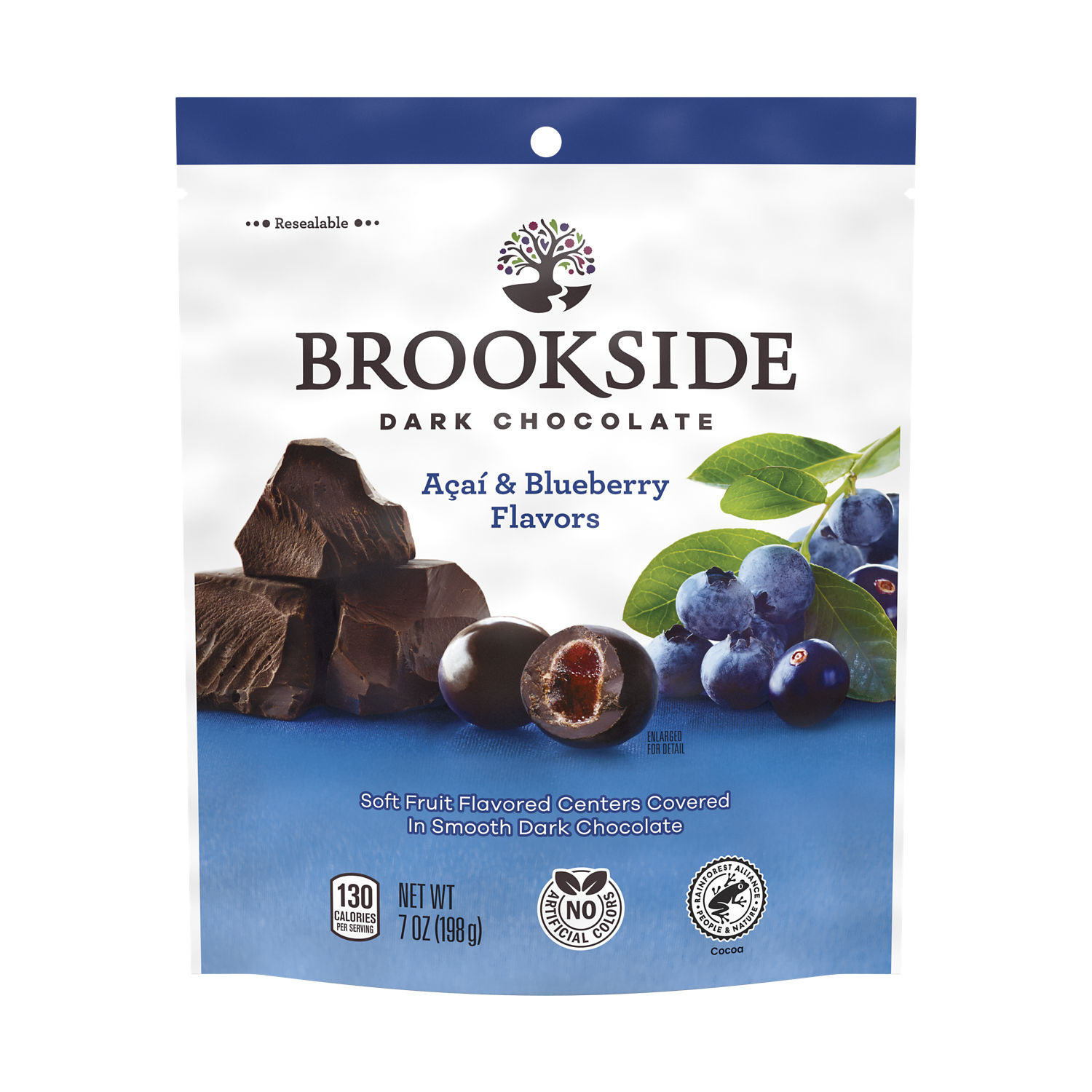 BROOKSIDE Dark Chocolate, Acai and Blueberry Flavored Snacking
