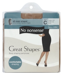 No Nonsense Tights, Shaping, Opaque, Size S, Black 1 pair