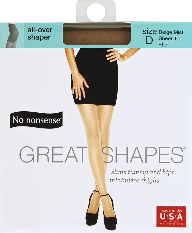 Shaper Pantyhose No Nonsense Pantyhose Walmart Reinforced