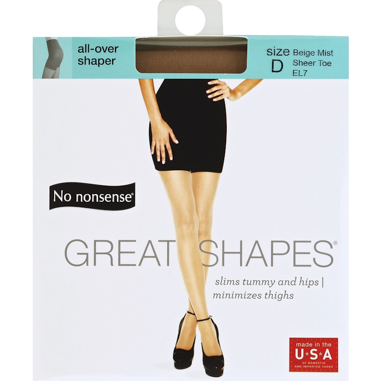 Shaper Pantyhose No Nonsense Pantyhose Walmart Reinforced