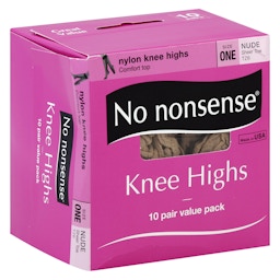 No Nonsense - No Nonsense Pantyhose, B, Nude, Control Top, Reinforced Toe, Shop