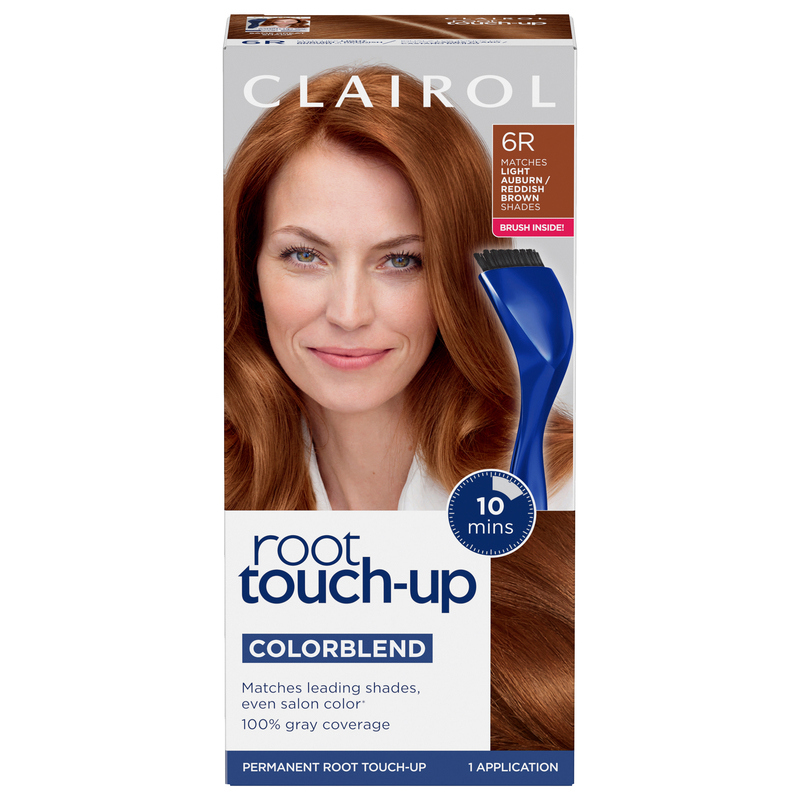 Root Touch-Up, Permanent, Colorblend, 6R Matches Light Auburn
