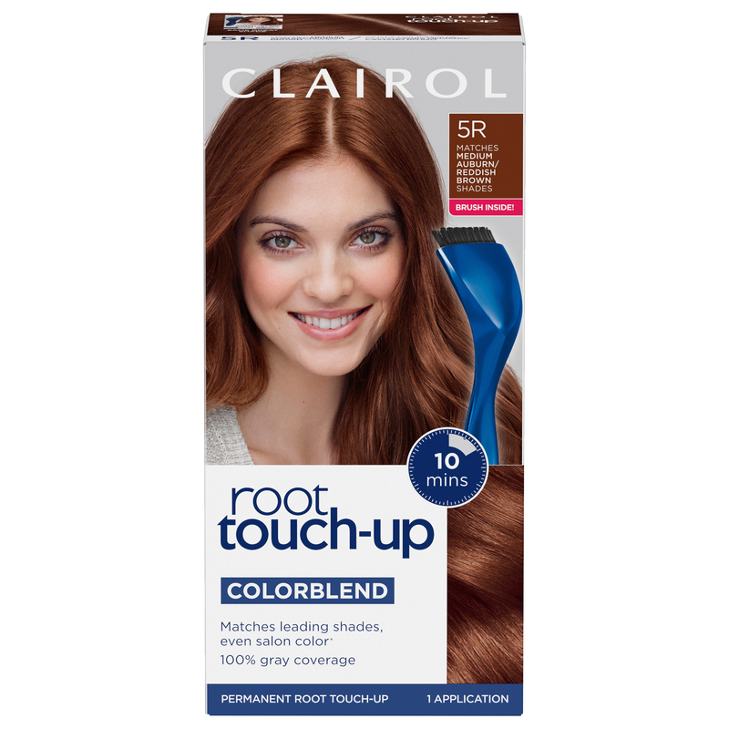 Root Touch-Up, Permanent, Colorblend, 5R Matches Medium Auburn