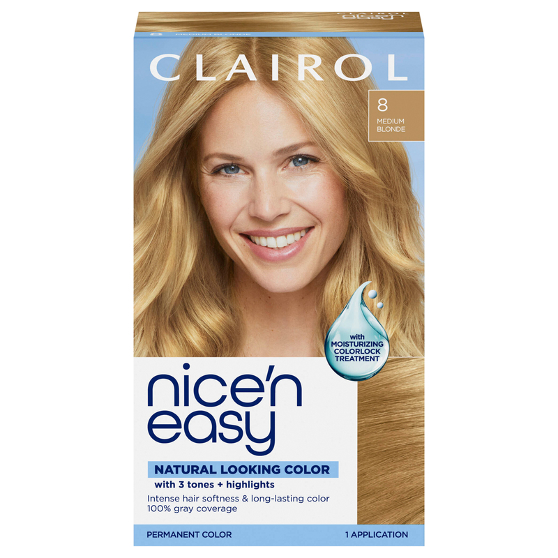 Nice'n Easy 8 Medium Blonde Permanent Hair Color | Giant Eagle