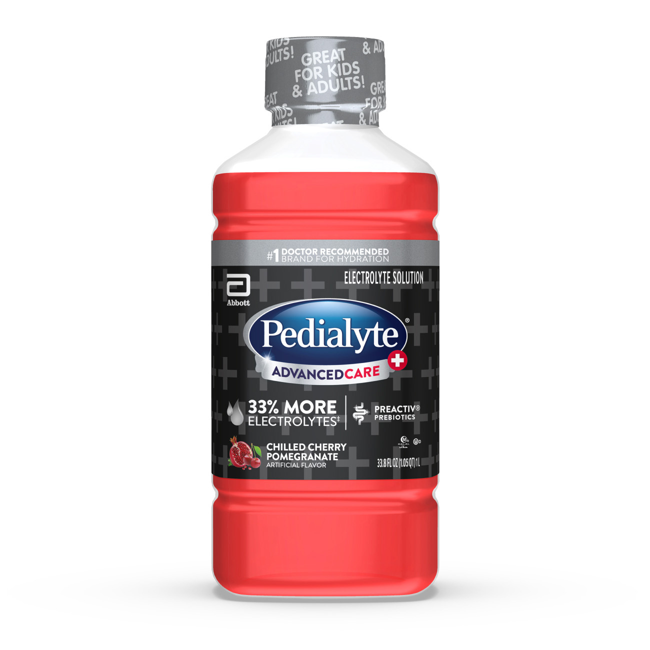 Pedialyte AdvancedCare Plus Electrolyte Solution Chilled Cherry