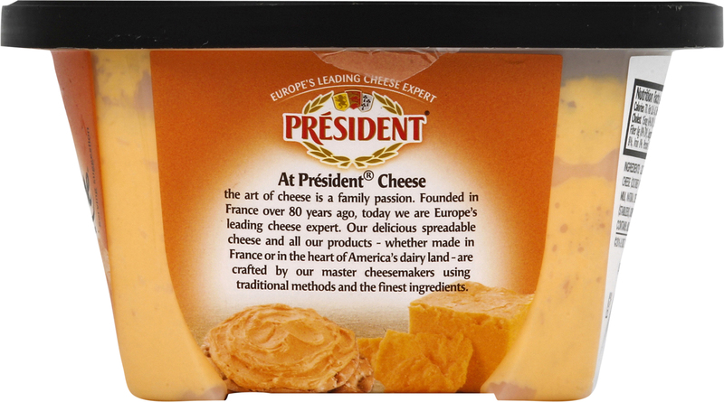 cheeseオーダーページ President Sharp Cheddar Spreadable Cheese | Giant Eagle | Because