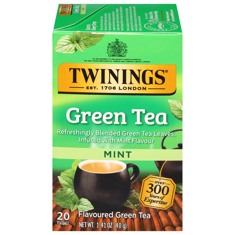 Twinings Flavoured Green Tea, Mint | Giant Eagle | Because It
