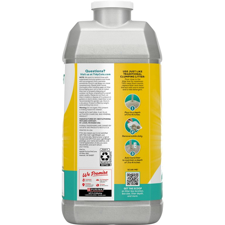 Purina Tidy Cats Free and Clean Unscented Cat Litter x 2 pack Purina Tidy Cats Free and Clean Unscented Cat Litter x 2 pack
