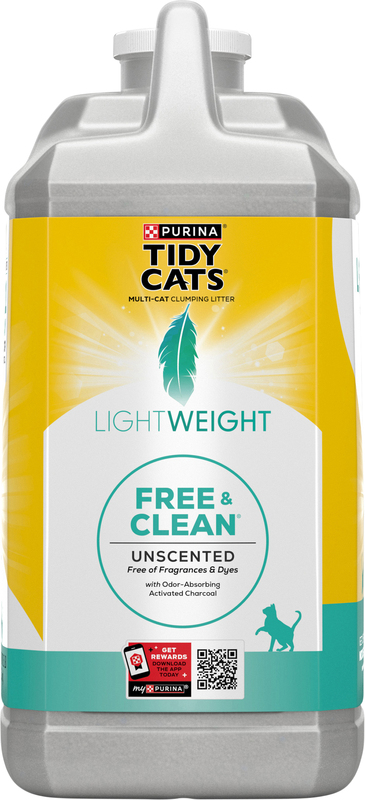 Purina Tidy Cats LightWeight Free and Clean Unscented, Multi-Cat