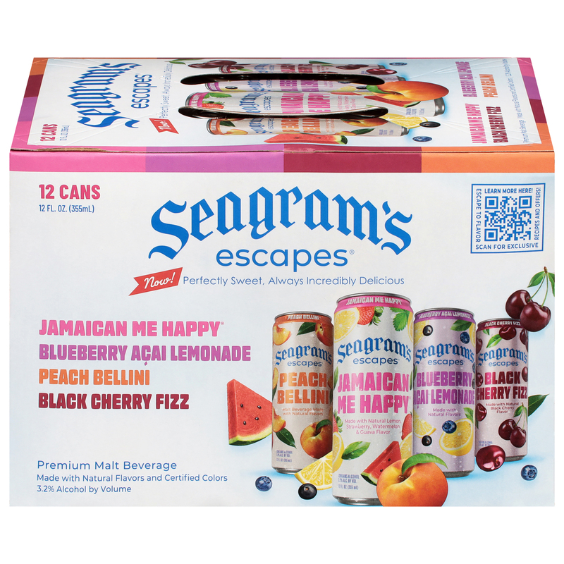 Seagram's Escapes Premium Assorted Malt Beverage | Giant Eagle