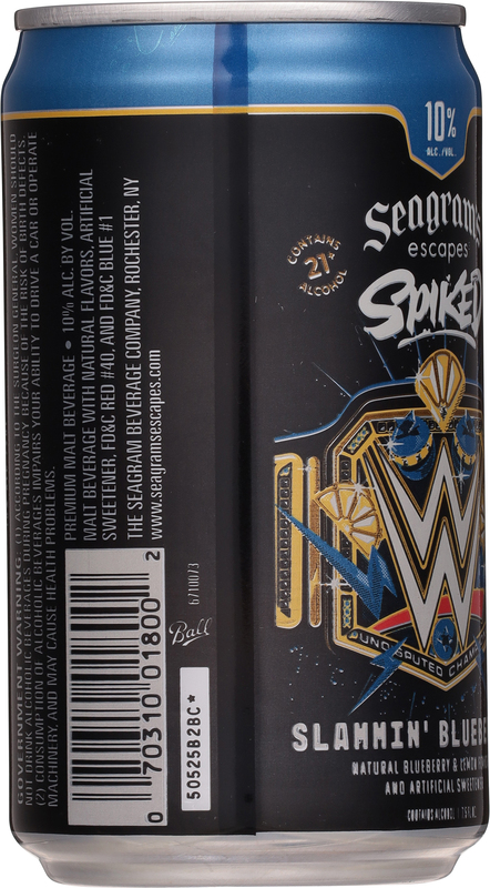 Seagram's Escapes Premium Slammin' Blueberry Malt Beverage | Giant