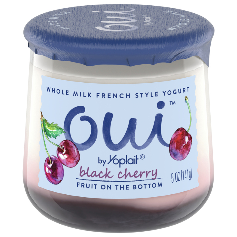 Oui Yogurt, French Style, Whole Milk, Black Cherry | Giant Eagle