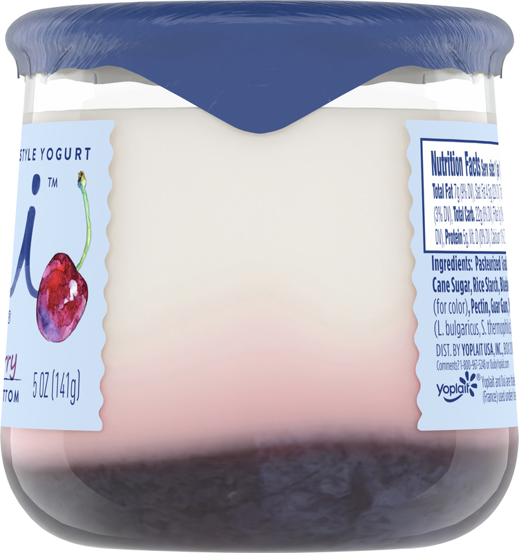 Oui Yogurt, French Style, Whole Milk, Black Cherry | Giant Eagle