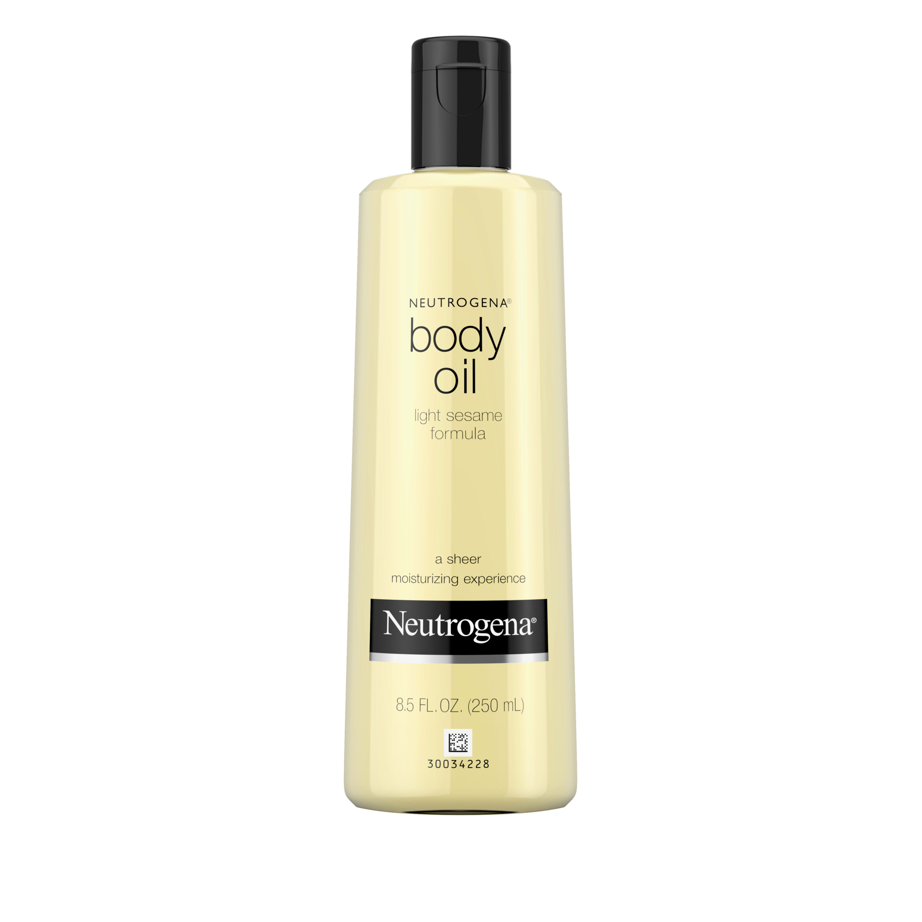 Neutrogena Body Oil For Dry Skin, Light Sesame Formula, 8.5 fl. oz