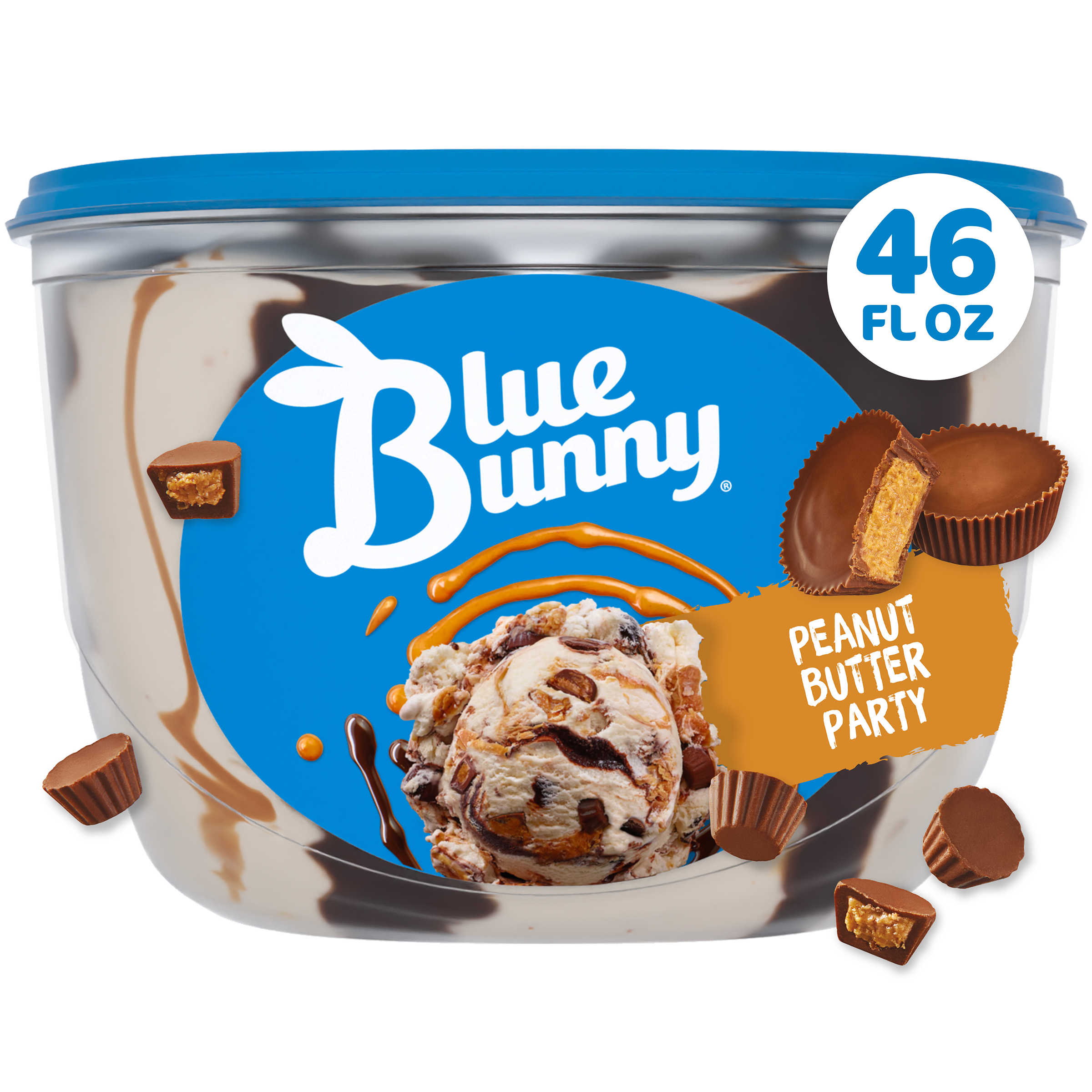 Blue Bunny Banana Split Frozen Dessert, 46 fl oz | Giant Eagle