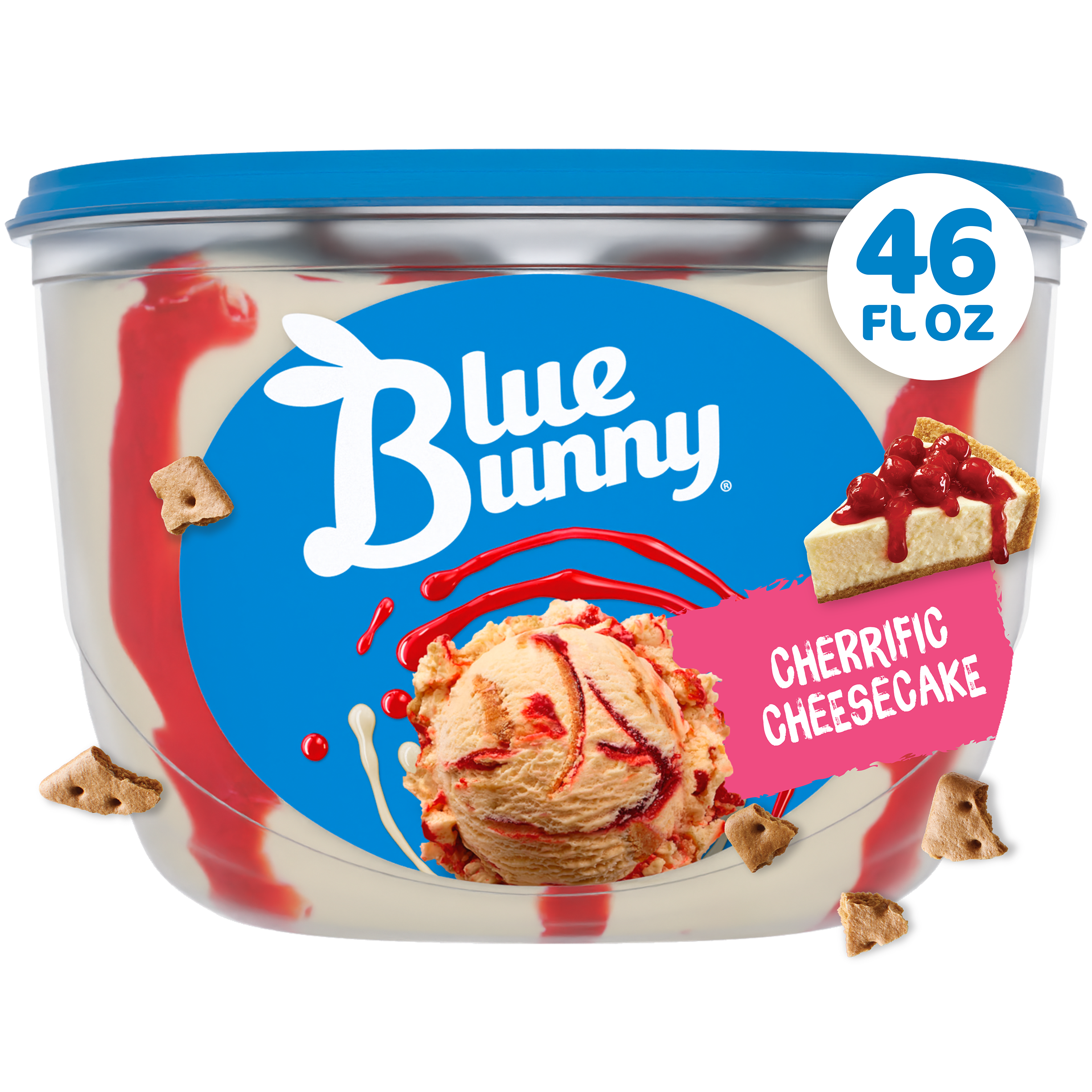 Blue Bunny Banana Split Frozen Dessert, 46 fl oz | Giant Eagle