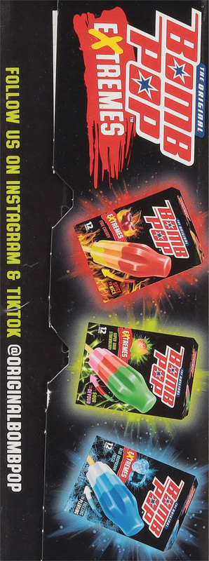 Bomb Pop Extremes Super Sour Strawberry Ice Pops, 12 Pack | Giant