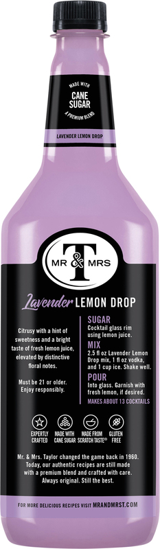Mr & Mrs T Non-Alcoholic Mix, Lavender Lemon Drop | Giant Eagle