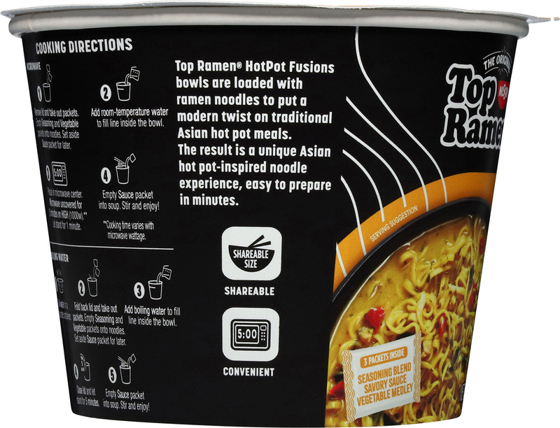 Nissin Thai Coconut Curry Chicken Flavor Ramen Noodle Soup | Giant