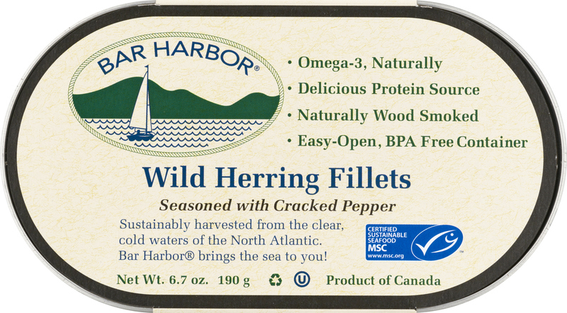 Bar Harbor Herring Fillets, Wild | Giant Eagle | Because It
