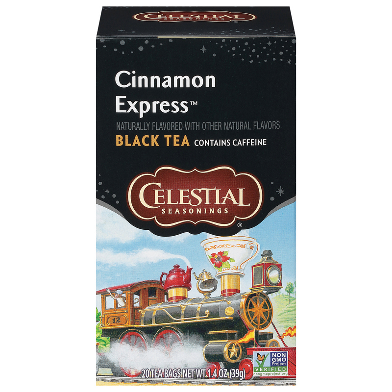 Celestial Seasonings Black Tea, Cinnamon Express, Tea Bags | Giant