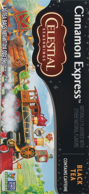 Celestial Seasonings Black Tea, Cinnamon Express, Tea Bags | Giant