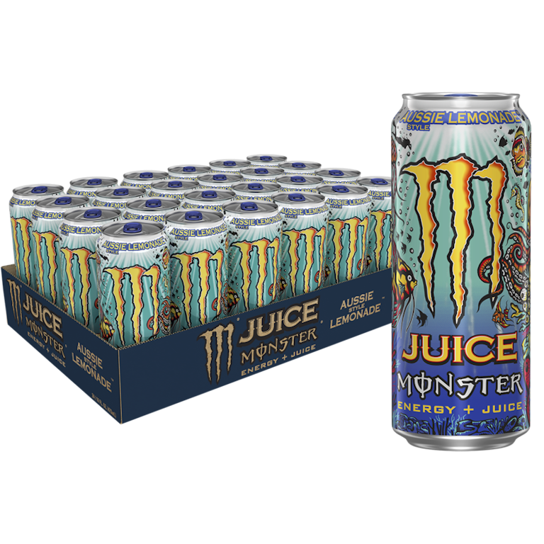 Juice Monster Monster Energy Juice, Aussie Style Lemonade, Juice + Energy Drink, 16 Fl Oz | Giant Eagle | Because It Matters | Grocery Store & Pharmacy Juice Monster Monster Energy Juice, Aussie Style Lemonade, Juice + Energy Drink, 16 Fl Oz | Giant Eagle | Because It Matters | Grocery Store & Pharmacy