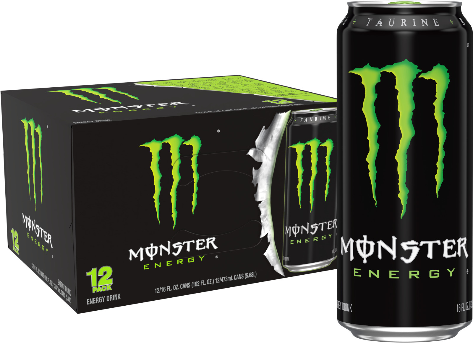Monster Energy Drink, 12 Pack, 16 Oz Cans | Giant Eagle | Because
