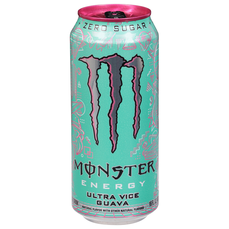 Monster Energy Drink, Zero Sugar, Ultra Peachy Keen/Zero