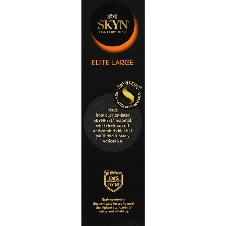 Skyn Condoms, Non-Latex, Lubricated, Elite, Large | Giant Eagle | Because It Matters | Grocery Store & Pharmacy Skyn Condoms, Non-Latex, Lubricated, Elite, Large | Giant Eagle | Because It Matters | Grocery Store & Pharmacy