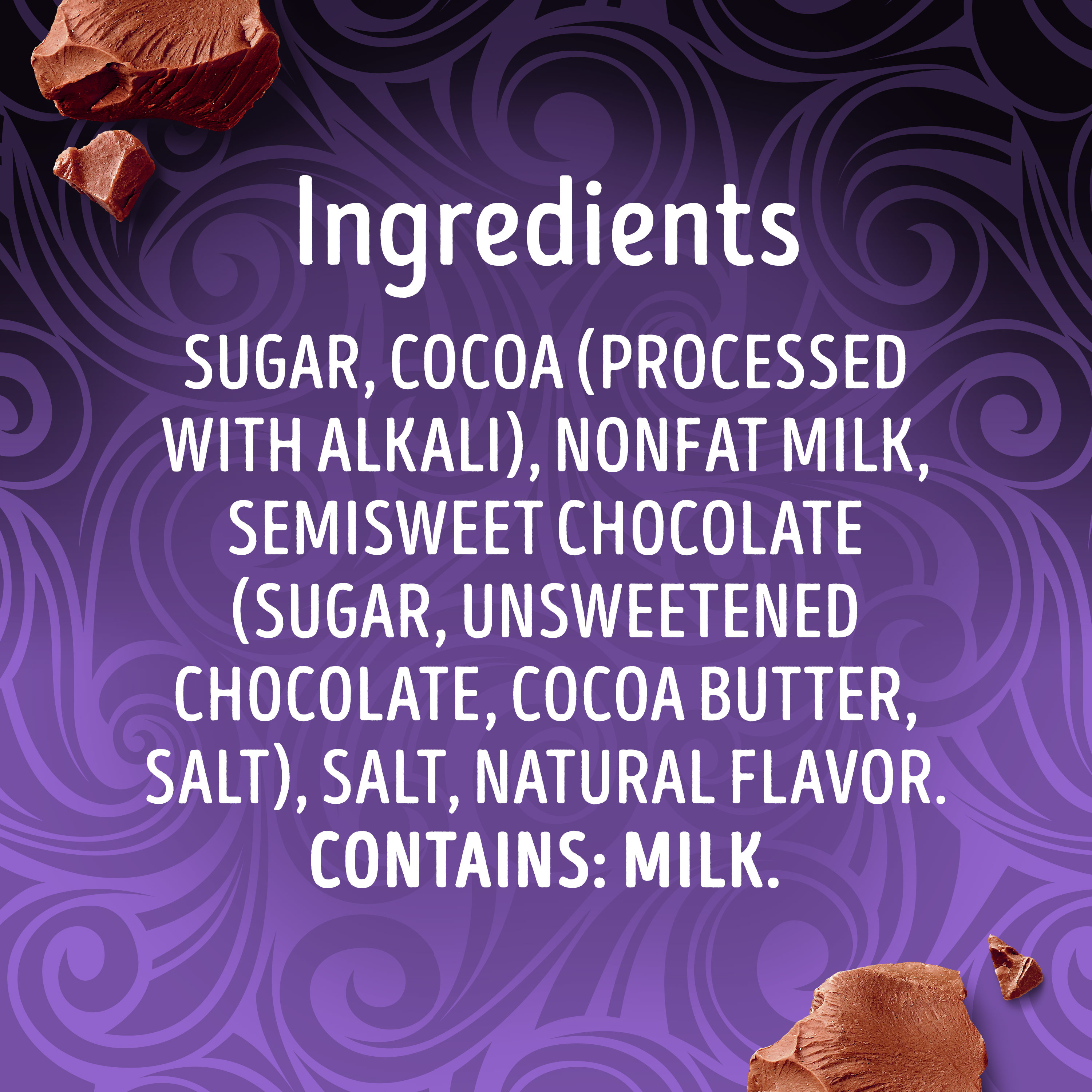 Swiss Miss Double Chocolate Flavor Hot Cocoa Mix, 1.18 oz., 6