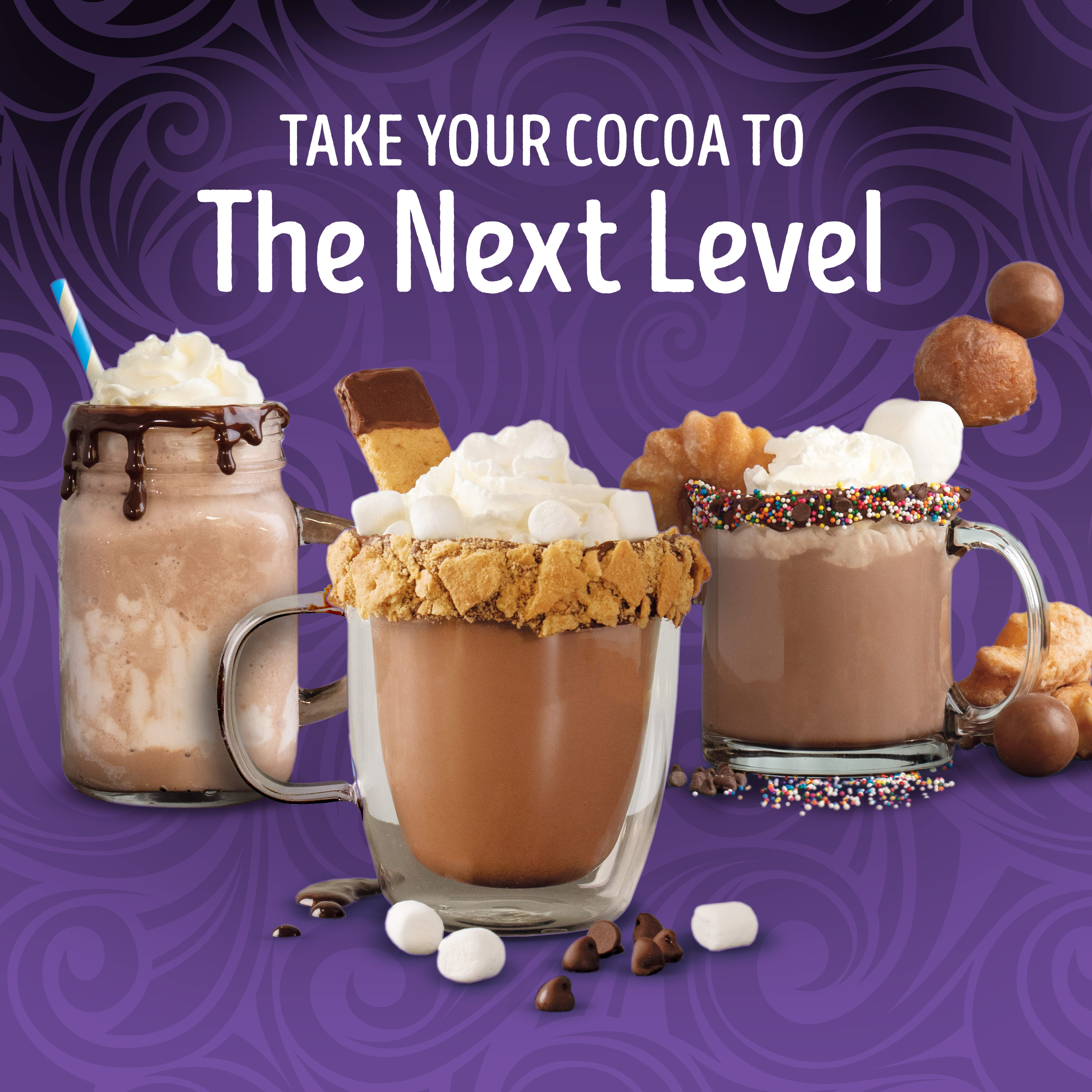Swiss Miss Double Chocolate Flavor Hot Cocoa Mix, 1.18 oz., 6