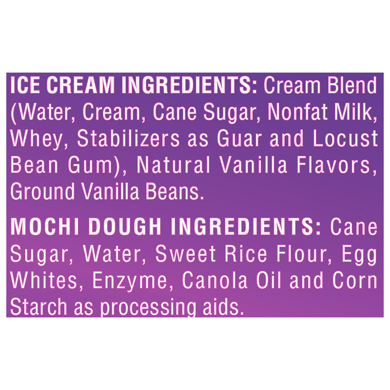 My/Mochi Ice Cream, Vanilla Bean | Giant Eagle | Because It