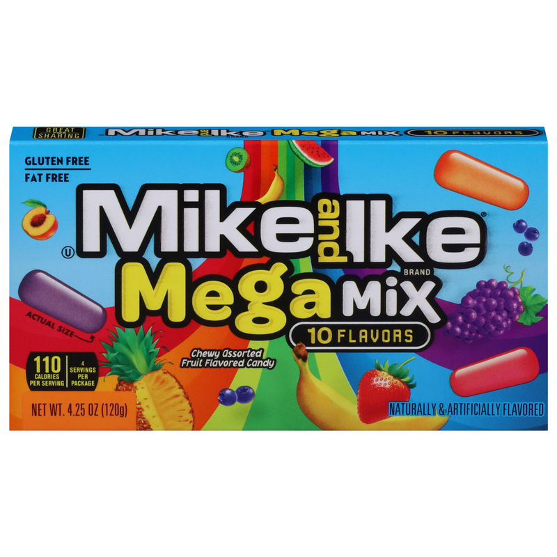 Mike and Ike Mega Mix 10 Flavors Candy | Giant Eagle | Because It