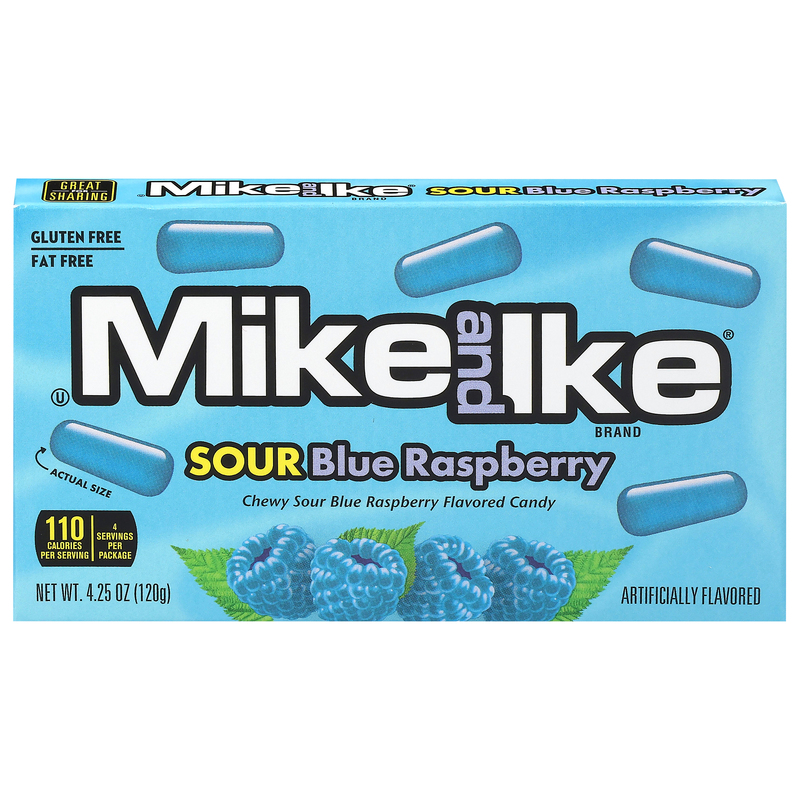 Mike and Ike Sour Blue Raspberry Candy | Giant Eagle | Because It